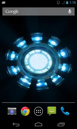 Bigger Iron Man Chest Live Wallpaper For Android Screenshot