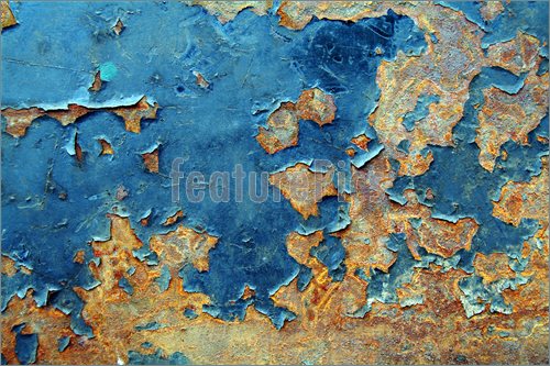 Painted Metal Rusted Background Photo Stock Image At Featurepics