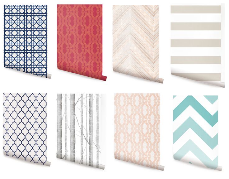  oakey interiors Thrifty Tuesday Removable Wallpaper for rentals