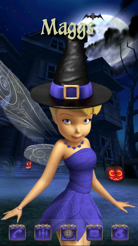Tinkerbell Halloween Android Theme The