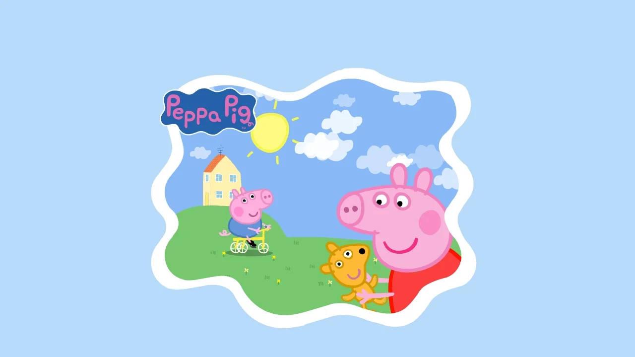 Peppa Pig iPad Wallpaper