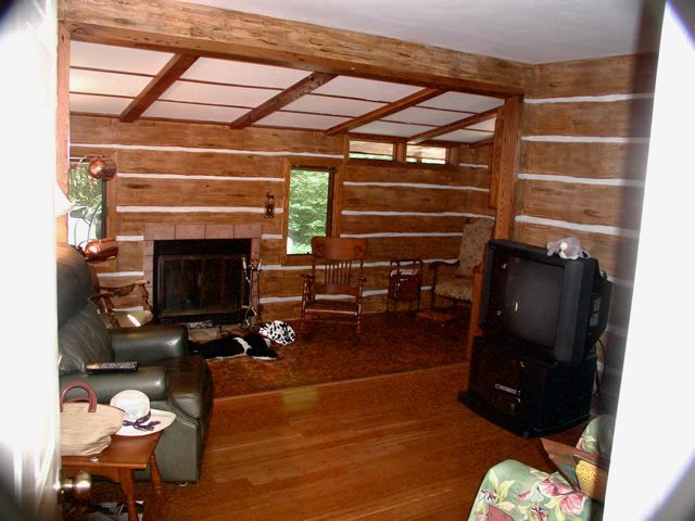 Free Download Faux Log Cabin Interior Walls Quotes 640x480