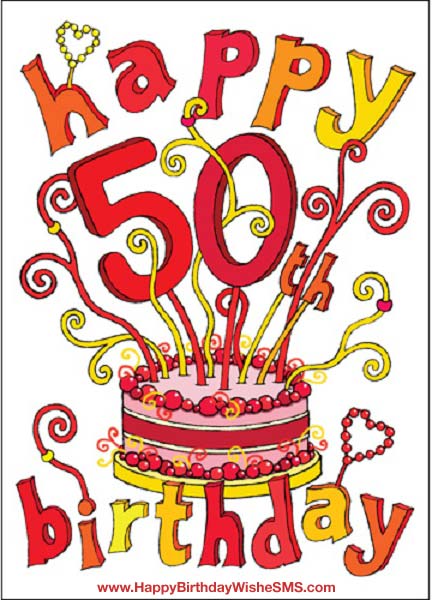 50th BirtHDay Wishes Quotes