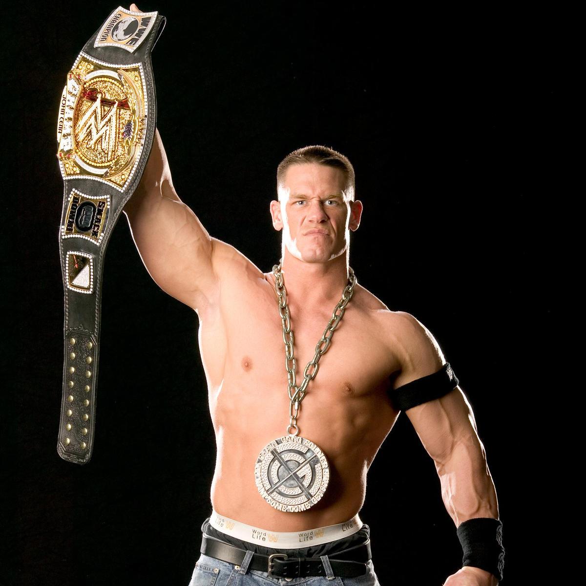 John Cena S World Championship Reigns Photos Wwe