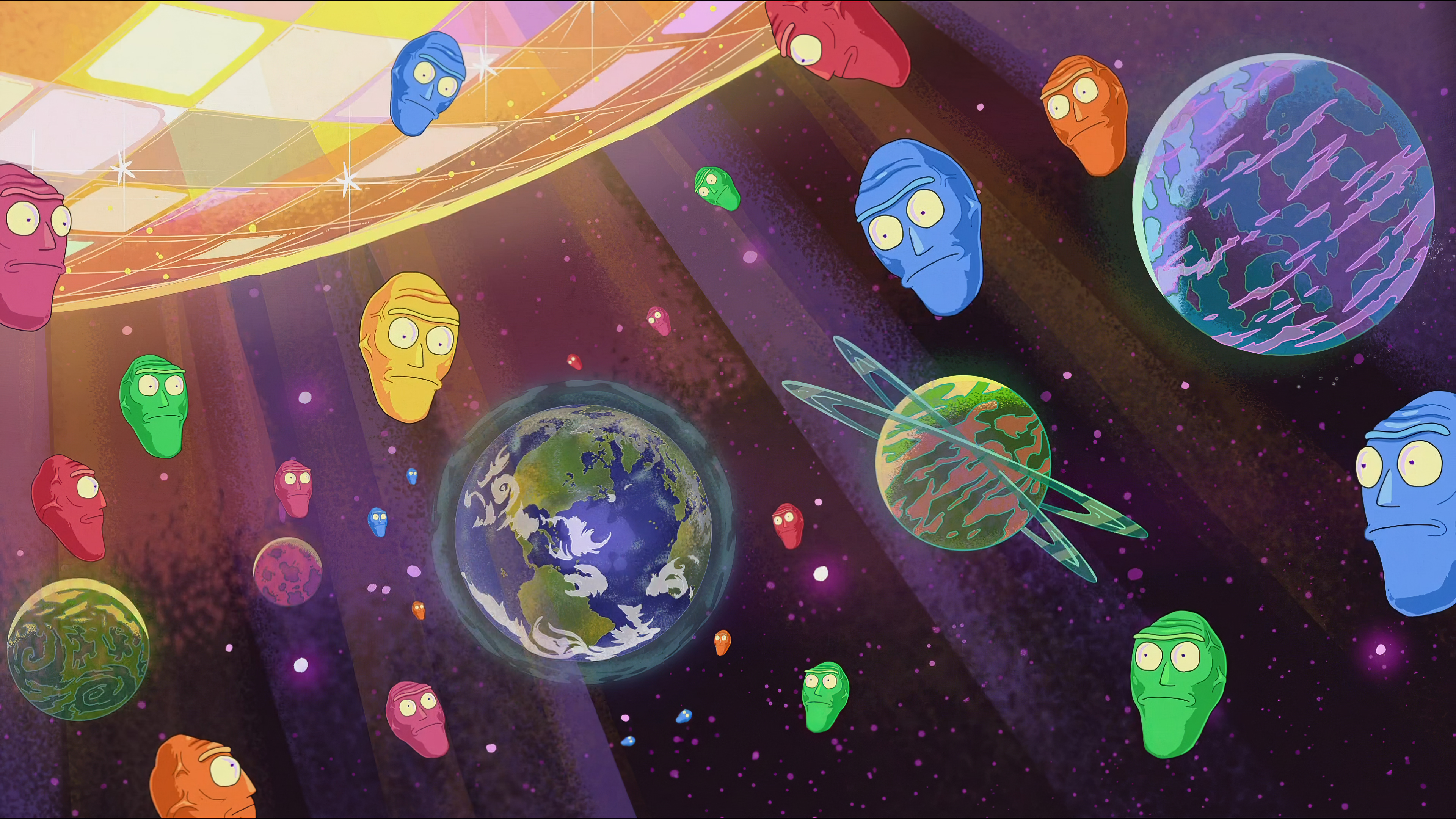 Get Schwifty Rick And Morty 4k Wallpaper Resolution