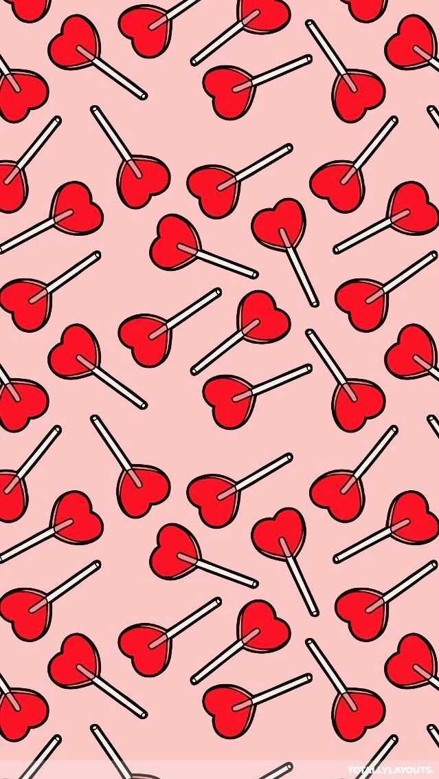 Preppy Valentines Day Wallpaper