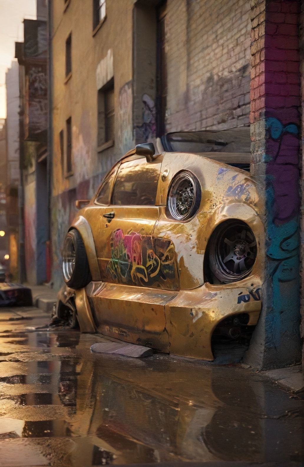 Slammed Car Wallpaper