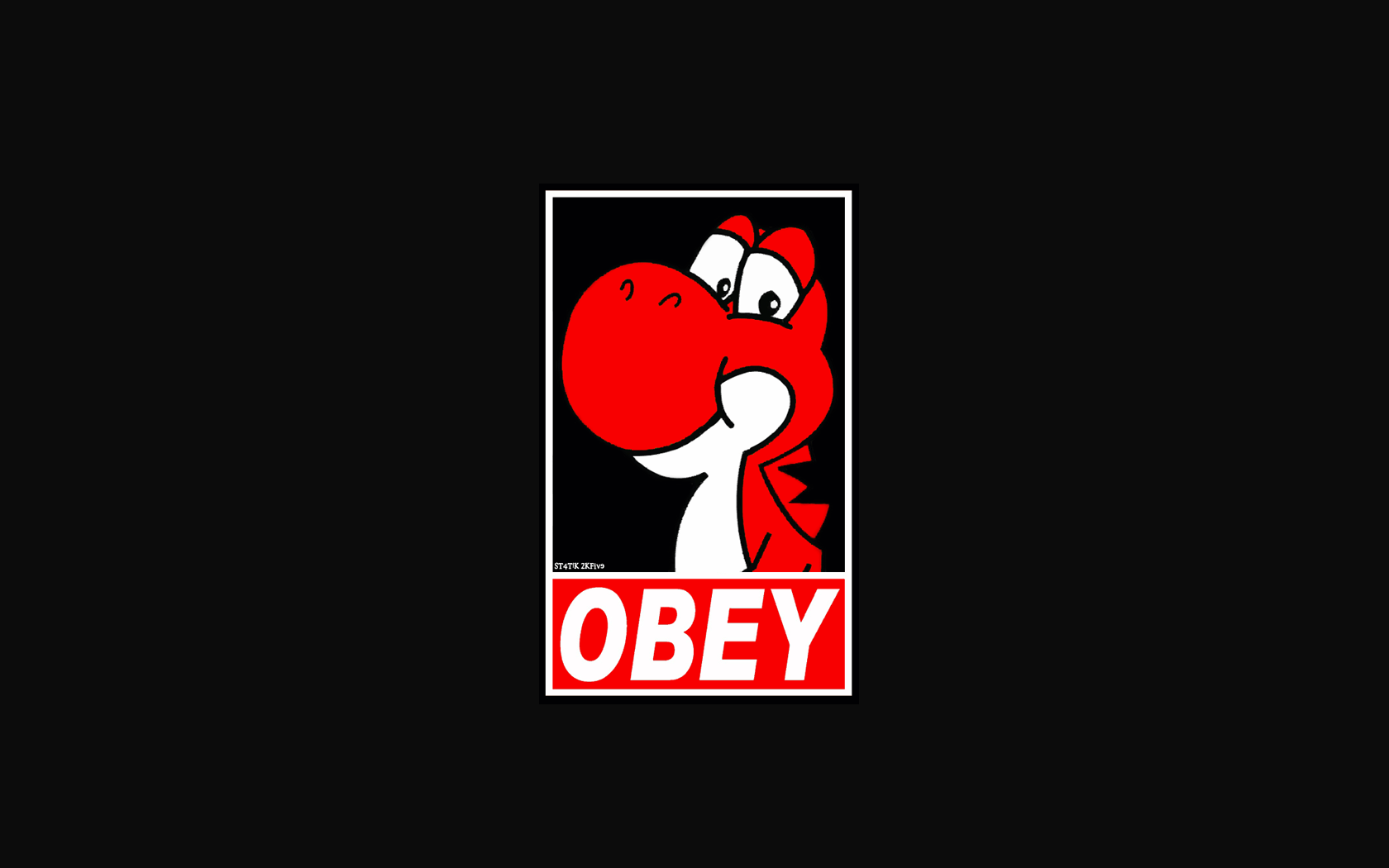 Obey HD Background Wallpaper