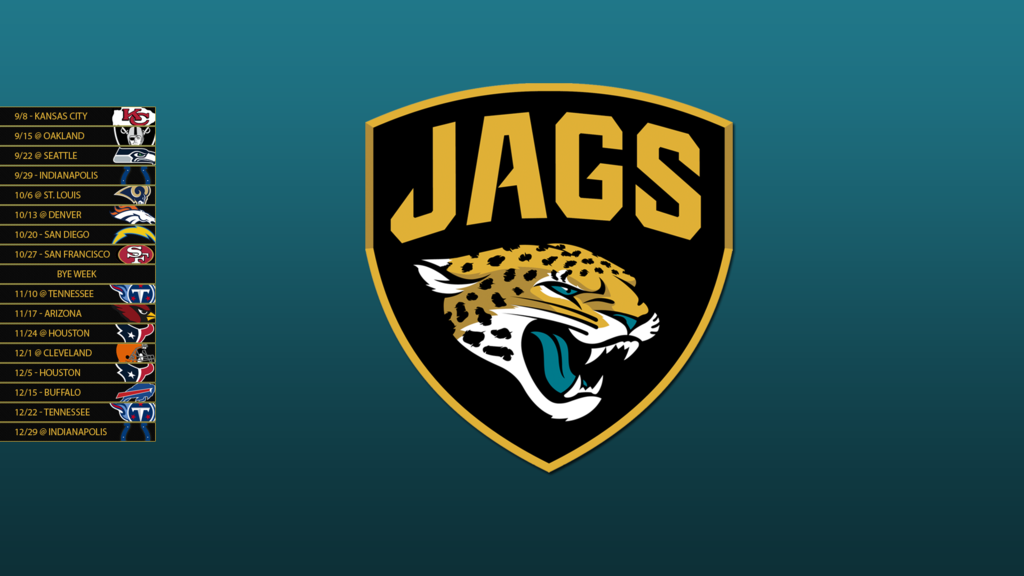 Jacksonville Jaguars Schedule Wallpaper By Sevenwithat On