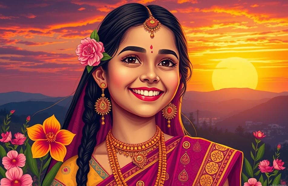 Indian Girl Wallpaper