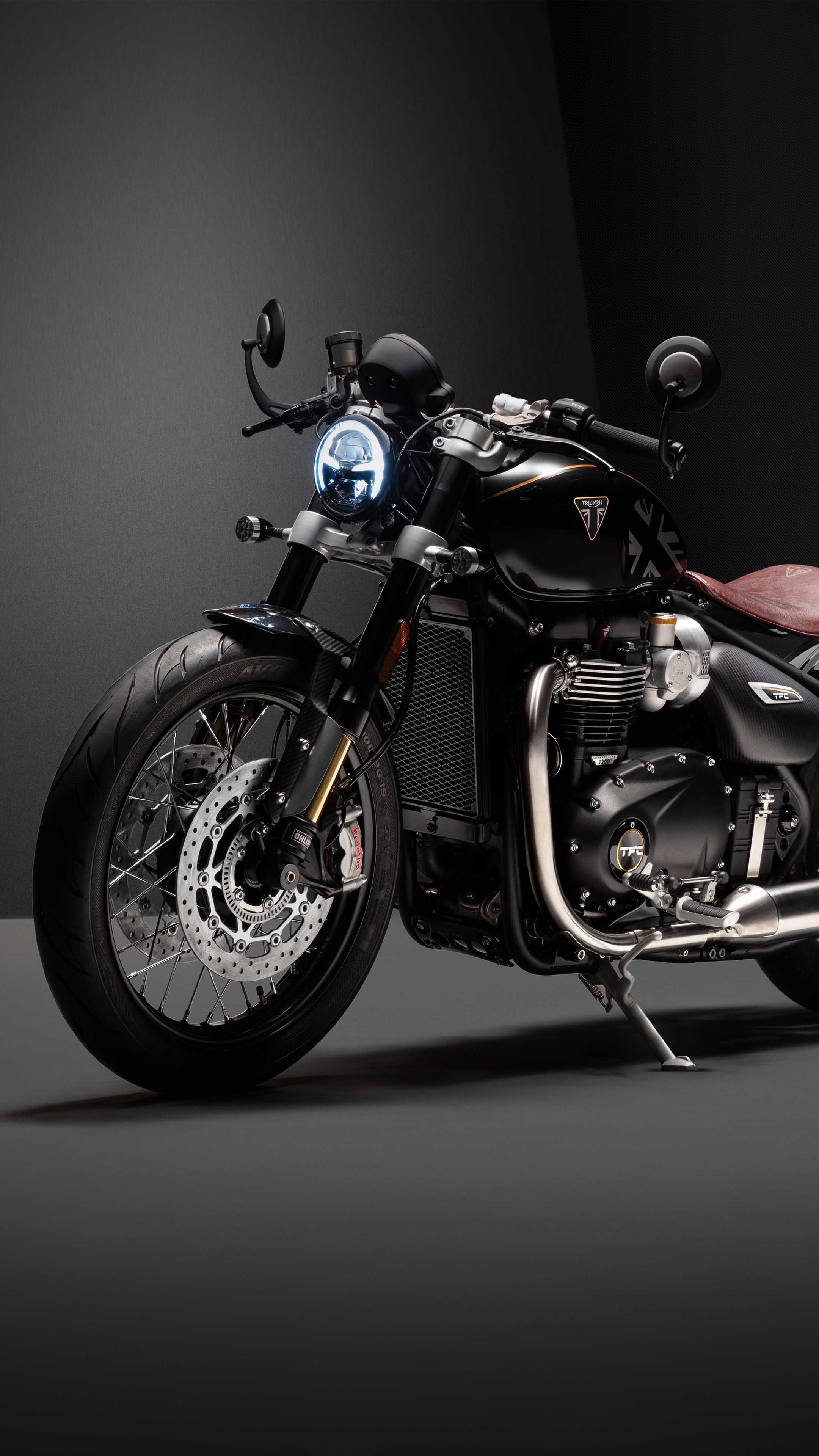 Triumph Bonneville Bobber Tfc 4k Ultra HD Mobile Wallpaper