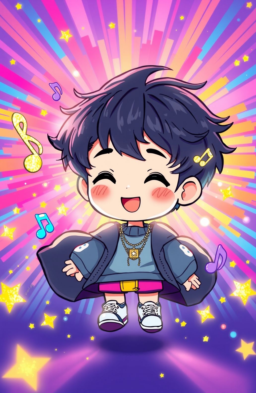Jungkook Chibi Wallpaper