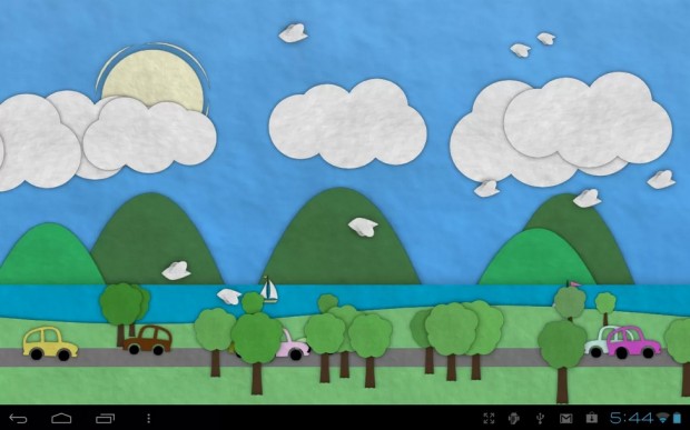 Paperland Live Wallpaper on Android Animated Wall Paper
