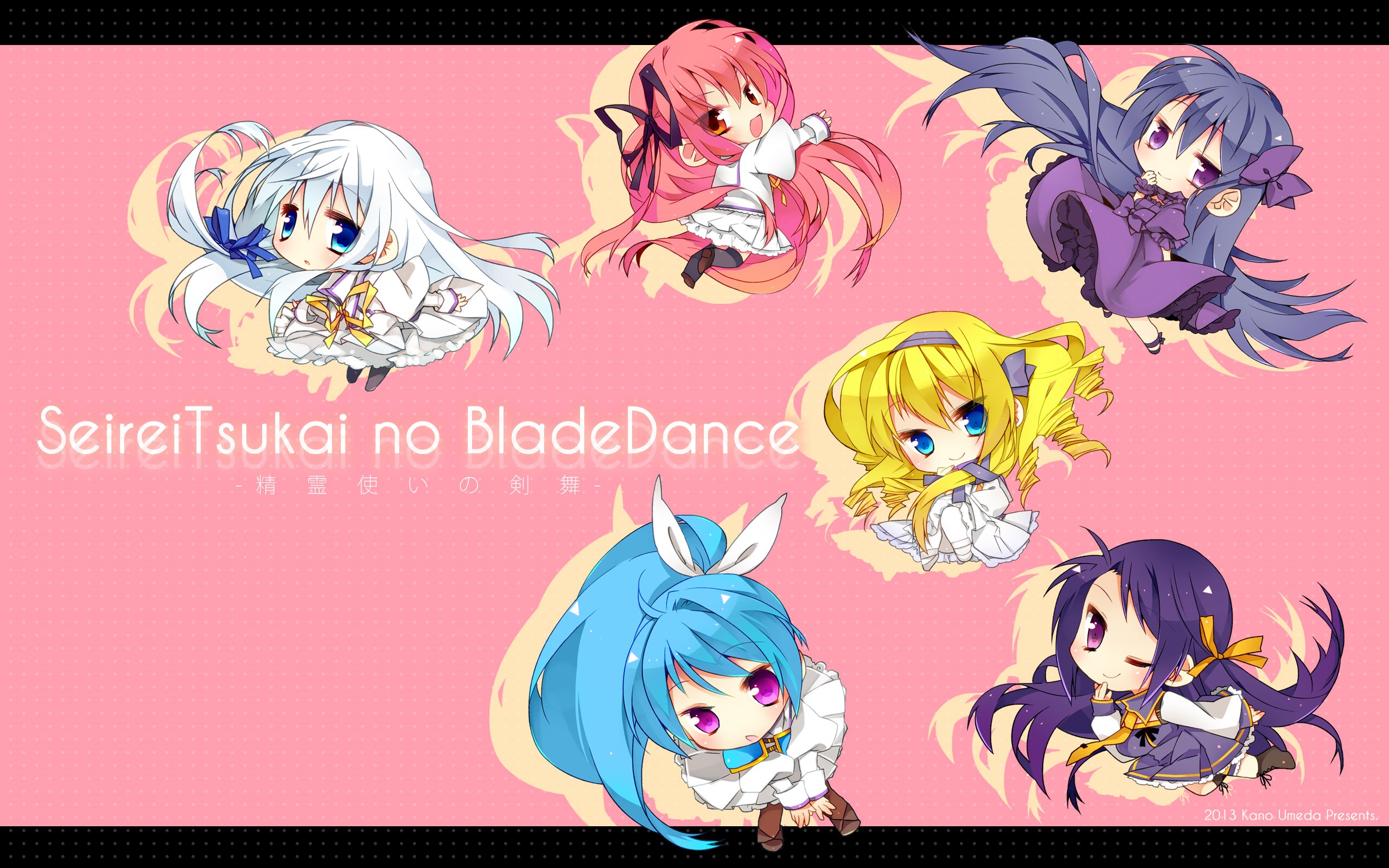 Blade Dance Chibi Restia Sakura Hanpen Seifuku Terminus Est Wallpaper