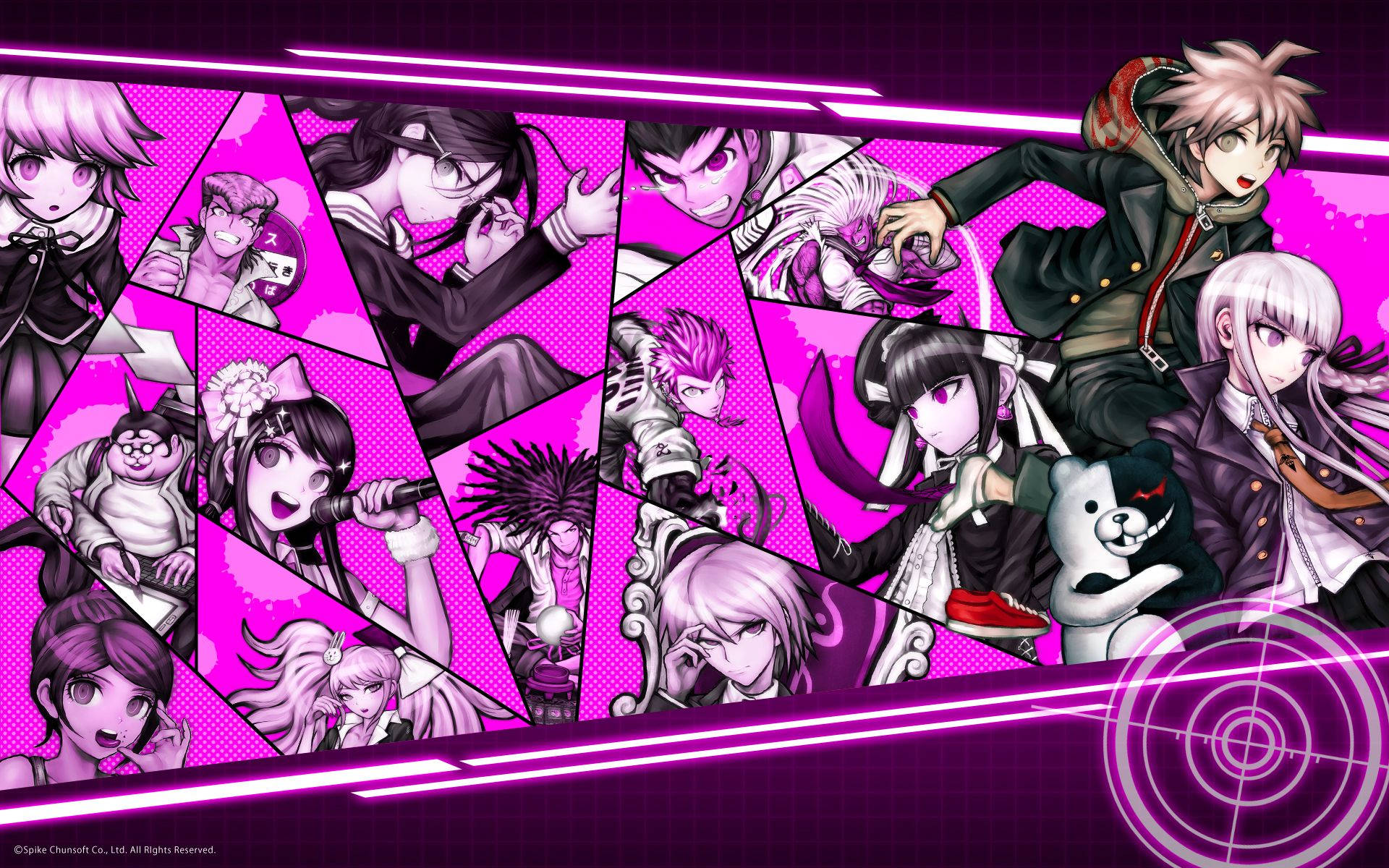 Cool HD Danganronpa Poster Lsbb4070qlq31604 Wallpaper