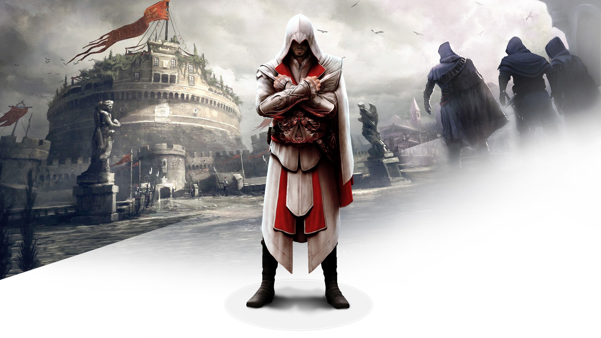 Ezio In Assassin S Creed Brotherhood Wallpaper HD