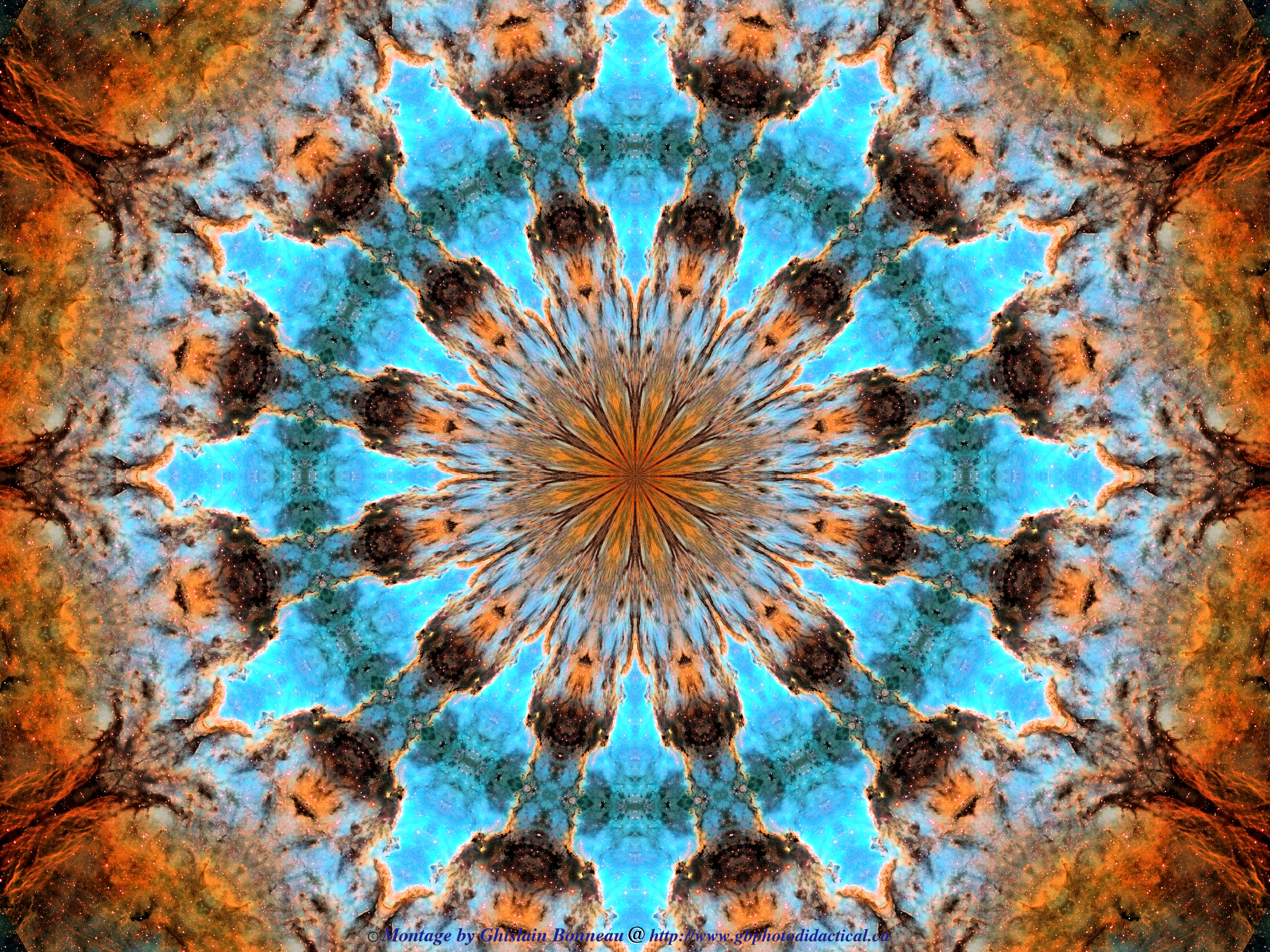 Wallpaper Psychedelic Kaleidoscope Ngc Wrap Fs