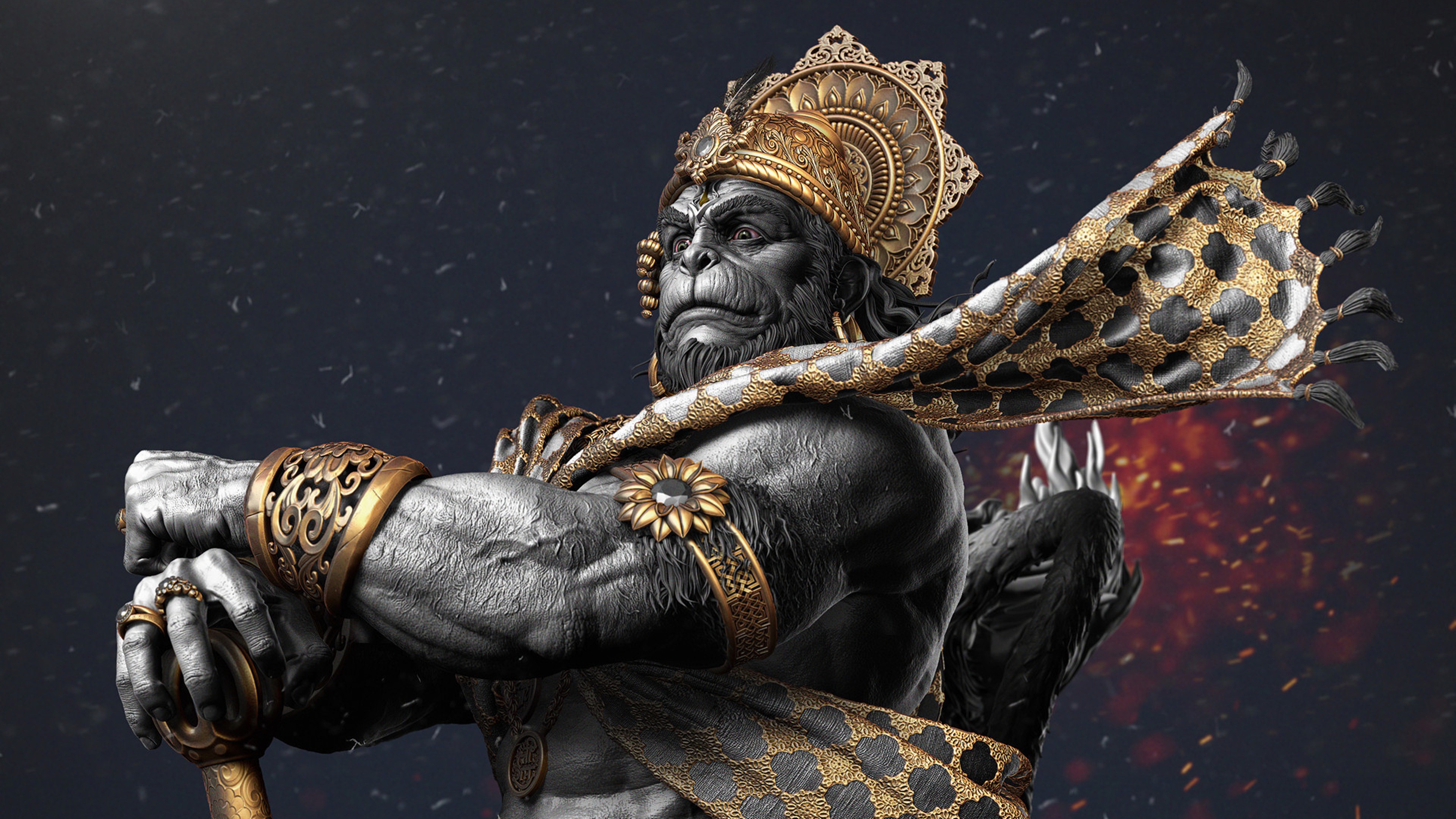 Hanuman Art Wallpaper