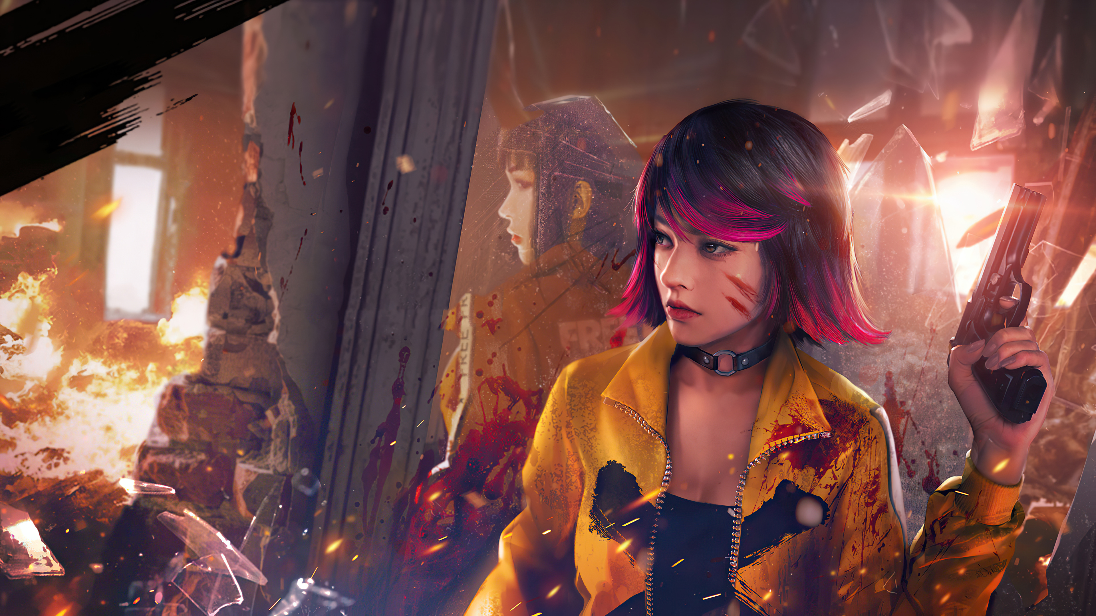 Garena Fire 4k Wallpaper HD Games