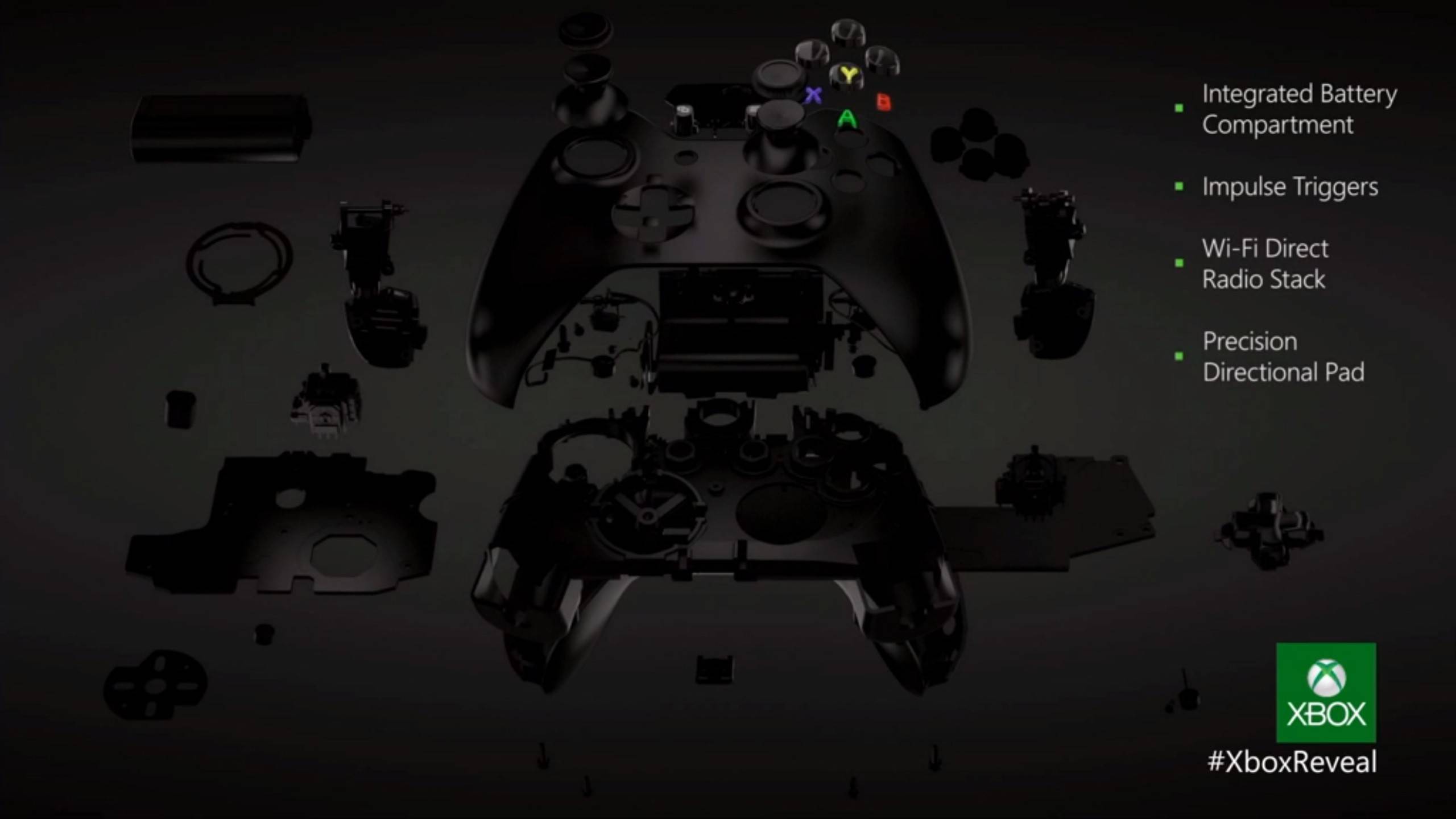 Xbox One Controller Specs Reveal Wallpaper