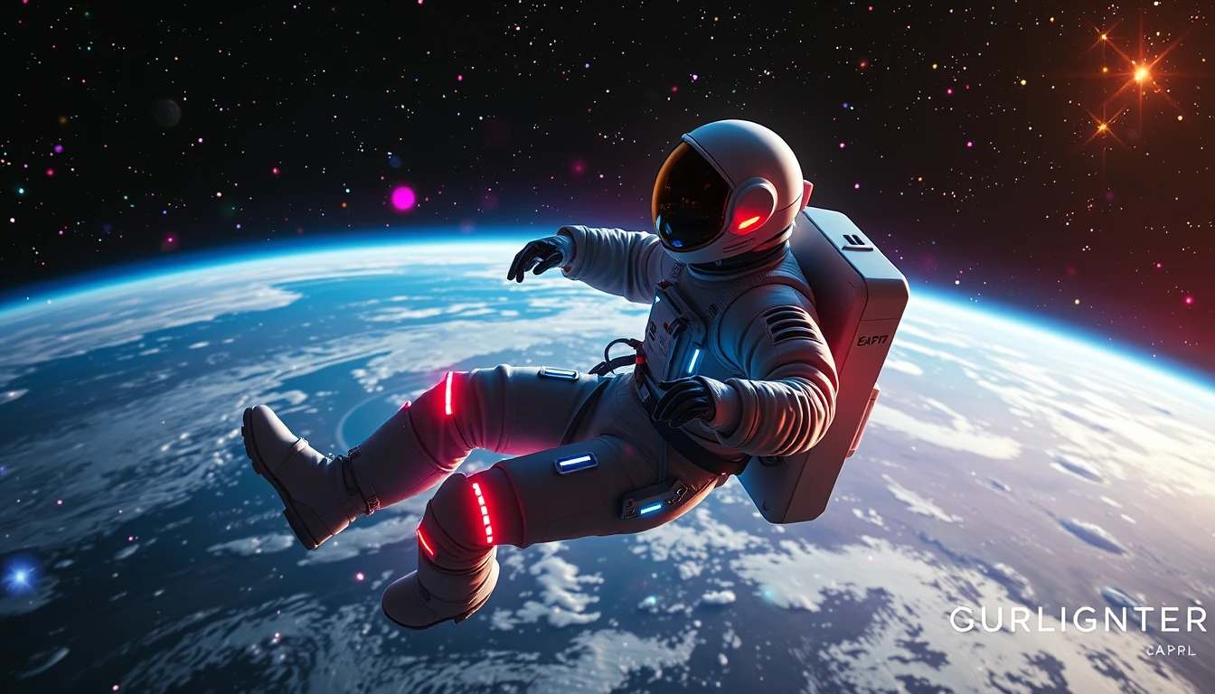 Really Cool Astronaut Wallpaper