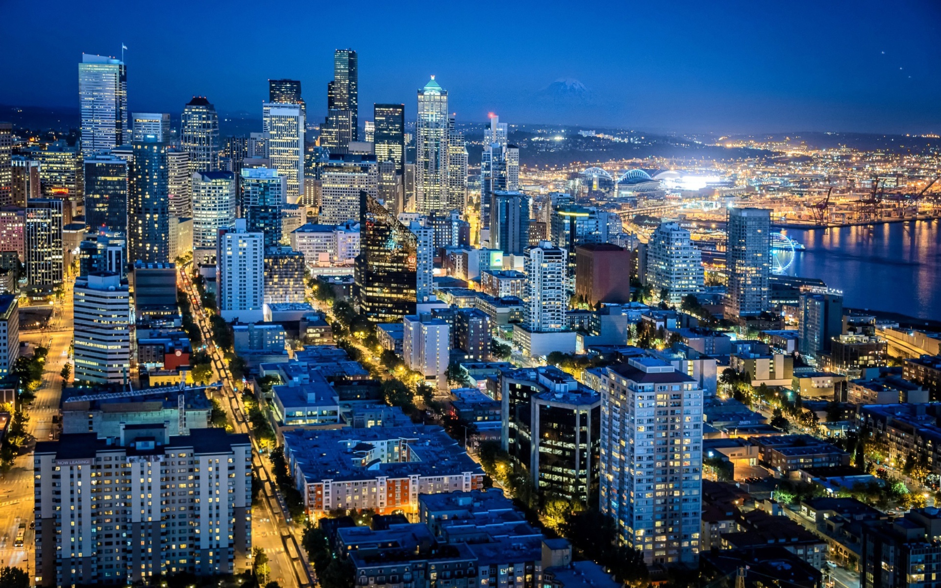 Seattle Washington Wallpaper For Widescreen Desktop Pc Full