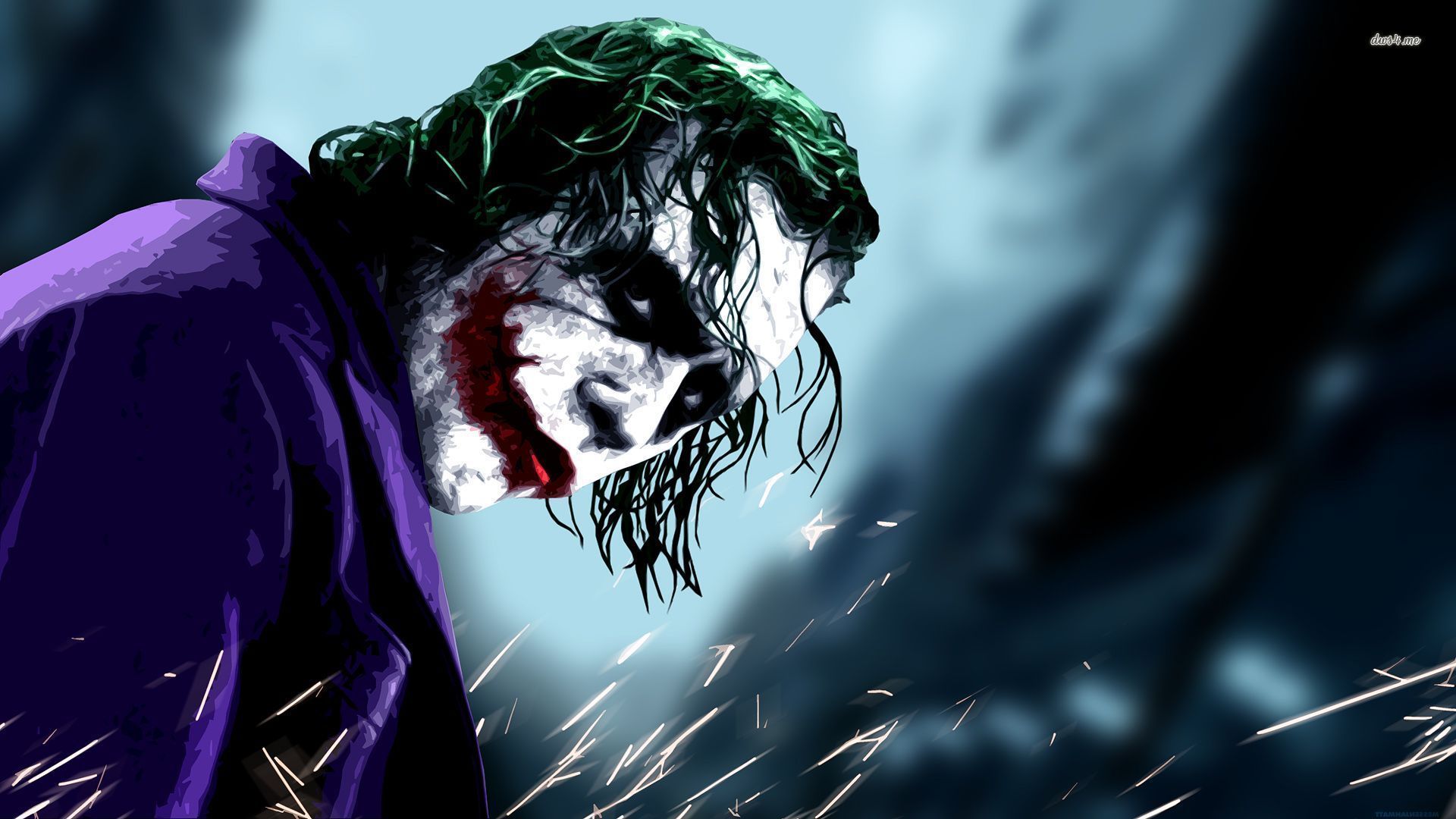 Joker HD Wallpaper 1080p Heath Ledger