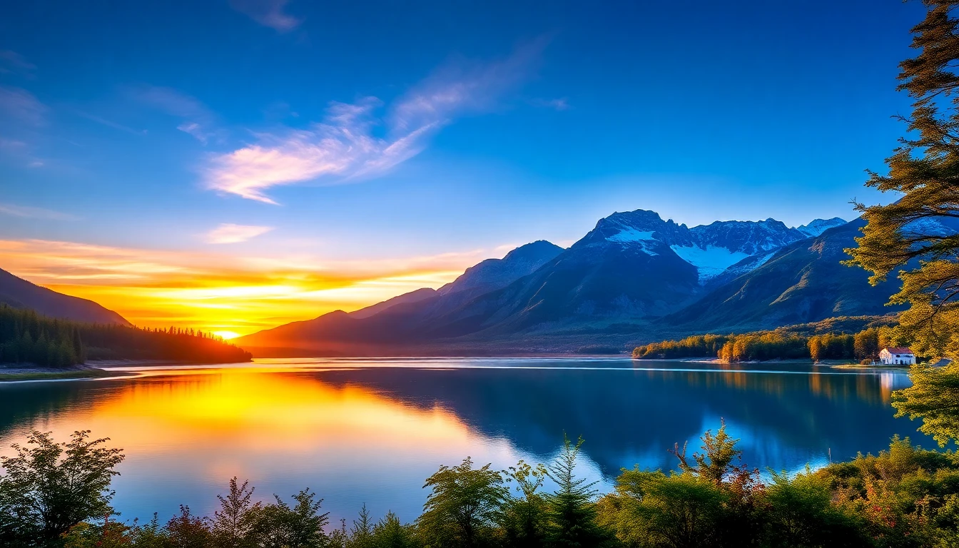 Beautiful Landscape Background Wallpaper
