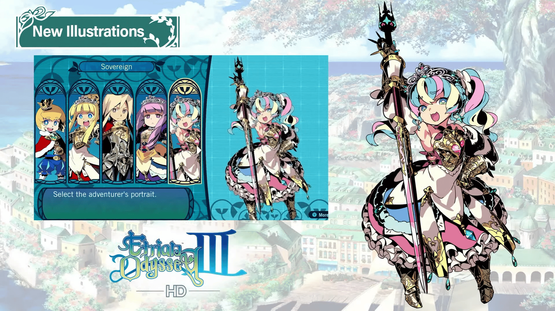Noisy Pixel on Etrian Odyssey Origins Collection