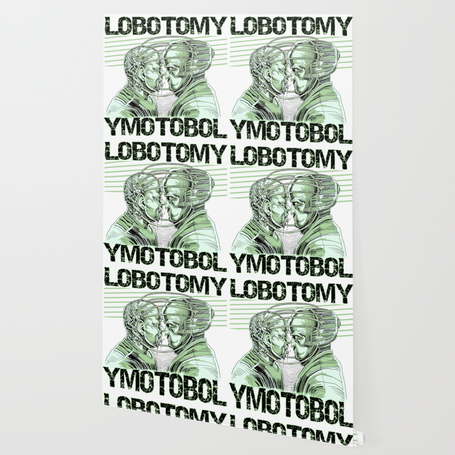 Lobotomy Wallpaper By Ponce Society6