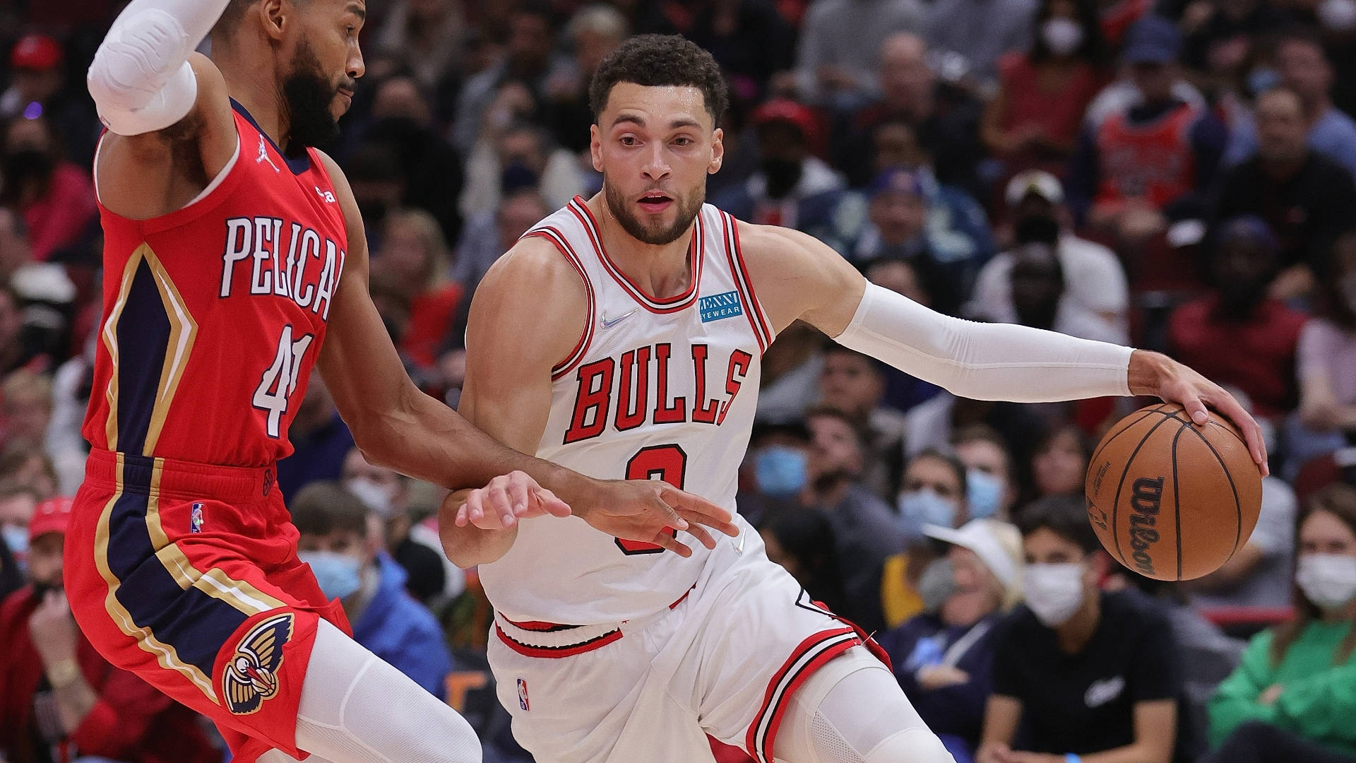 Pap Is De Parede Zach Lavine Wallpaper