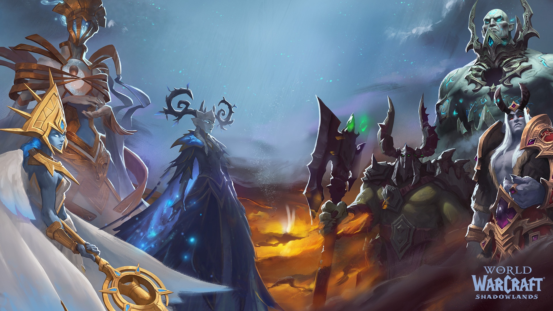 Blizzard Wallpaper For Shadowlands Zones Dungeons And Continent