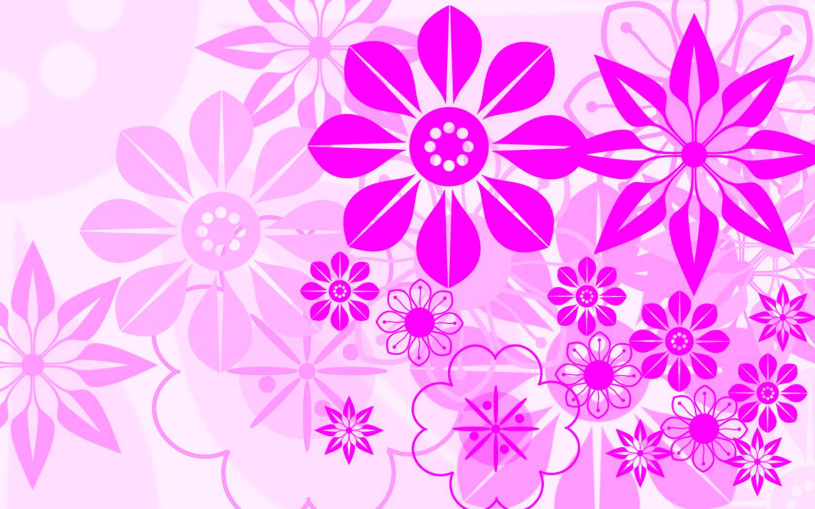 Pink And White Wallpaper