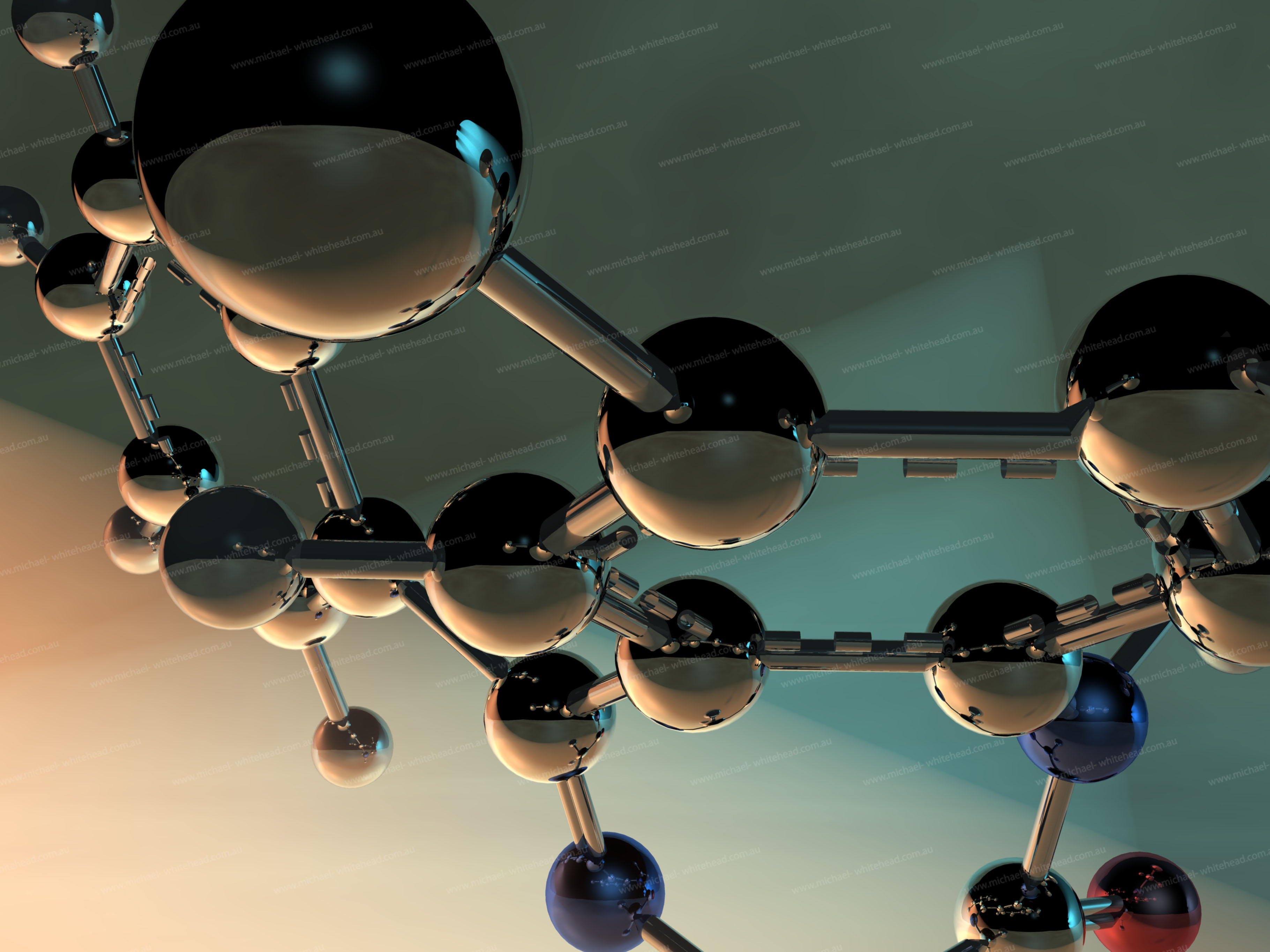 3d Molecules Wallpaper D Molecule