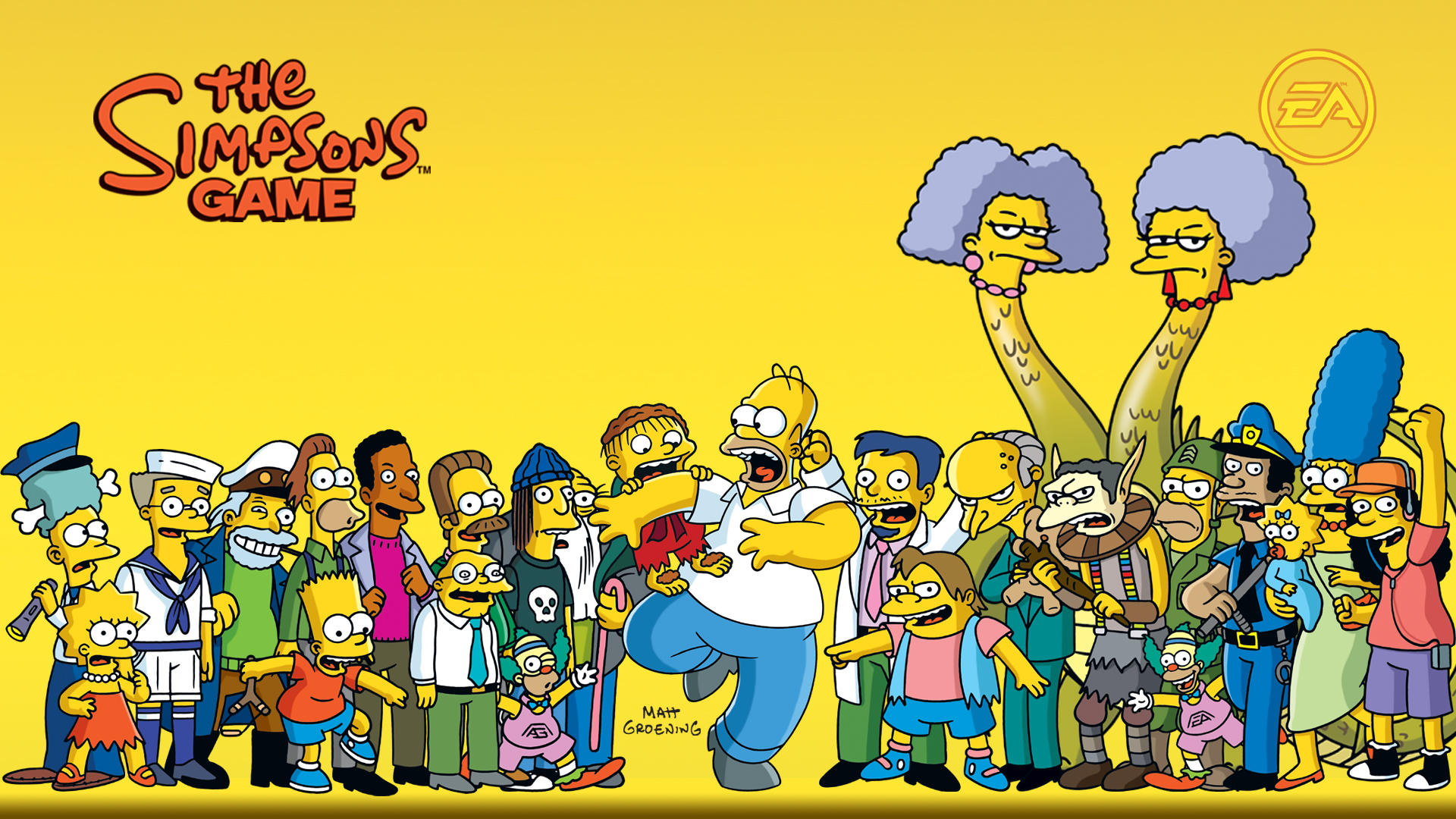 The Simpsons Wallpapers 1920x1080