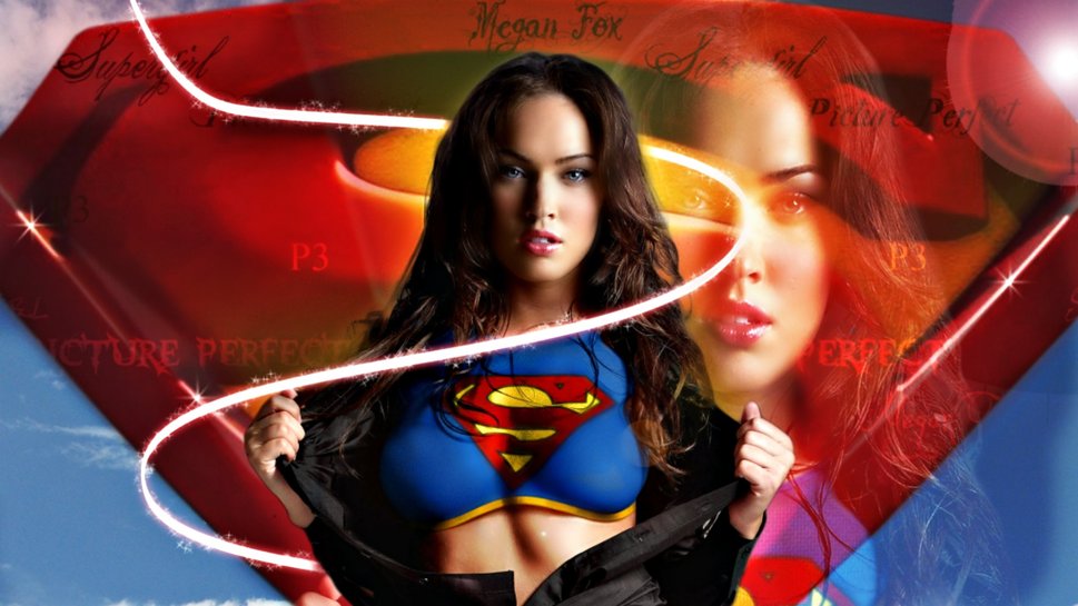 Megan Fox Supergirl Wallpaper