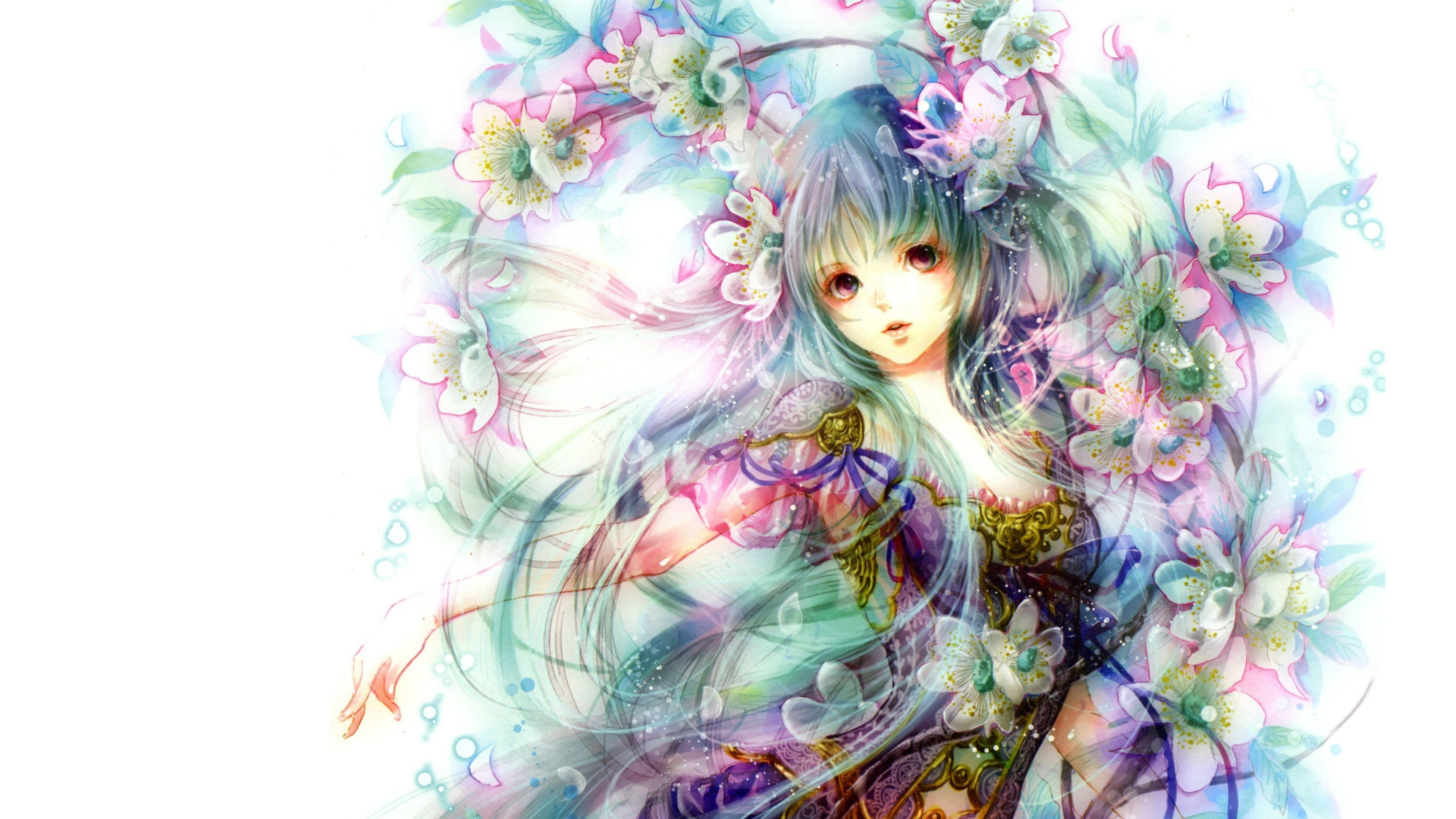 Beautiful Anime Desktop Wallpaper HD Background