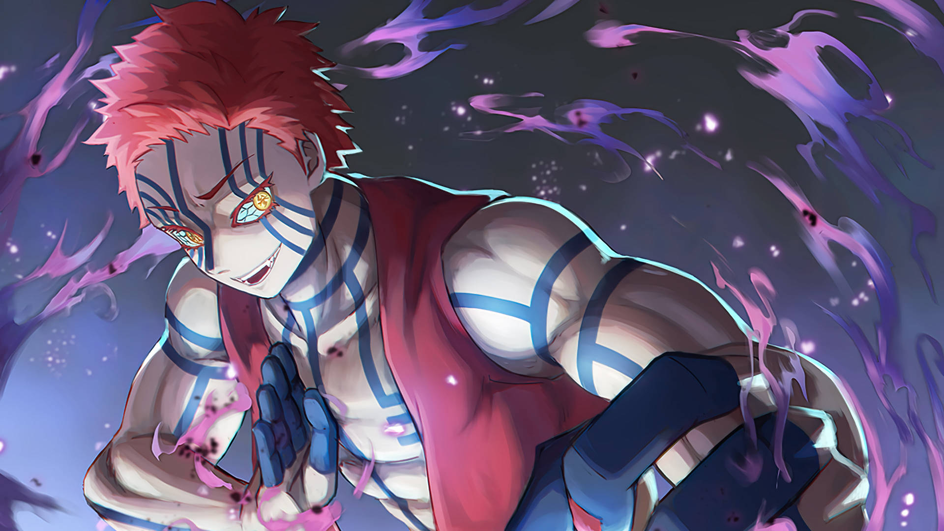 Top Demon Slayer Akaza Wallpaper Full HD 4k To Use