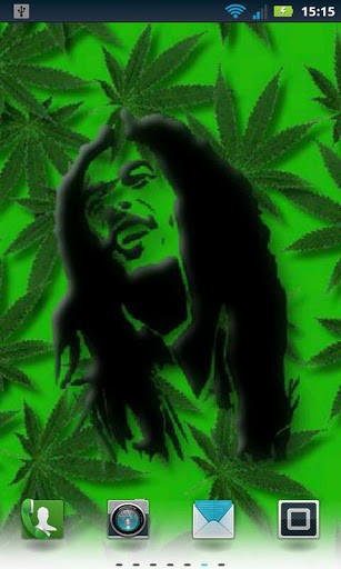 Wallpaper Select Live And Weed Bob Marley