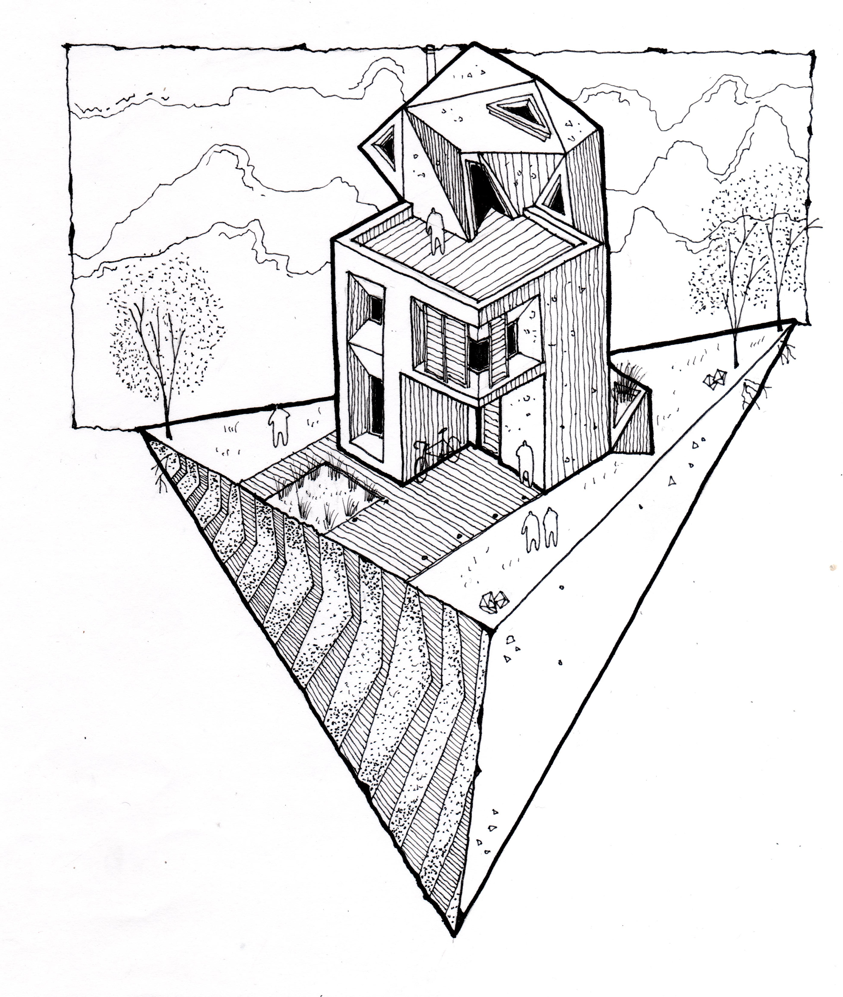 Black And White Drawings Wallpaper