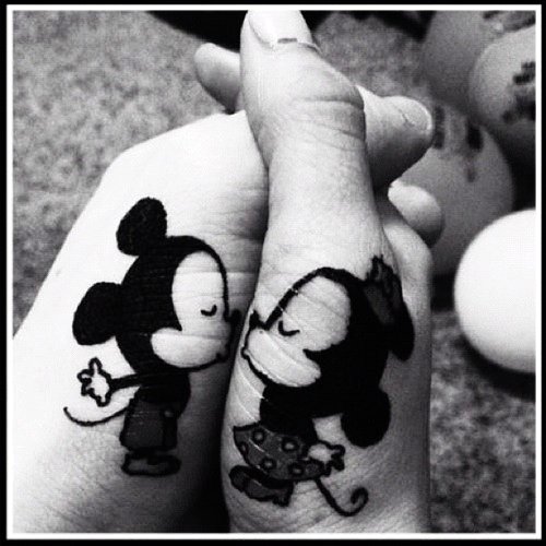 Matching Couple Tattoos Cute For Married