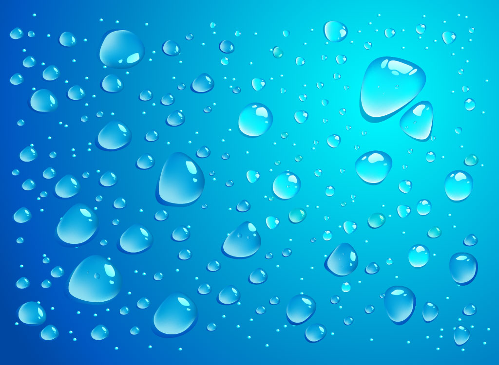 Water Drops Vector Graphics And Beads Are Great For