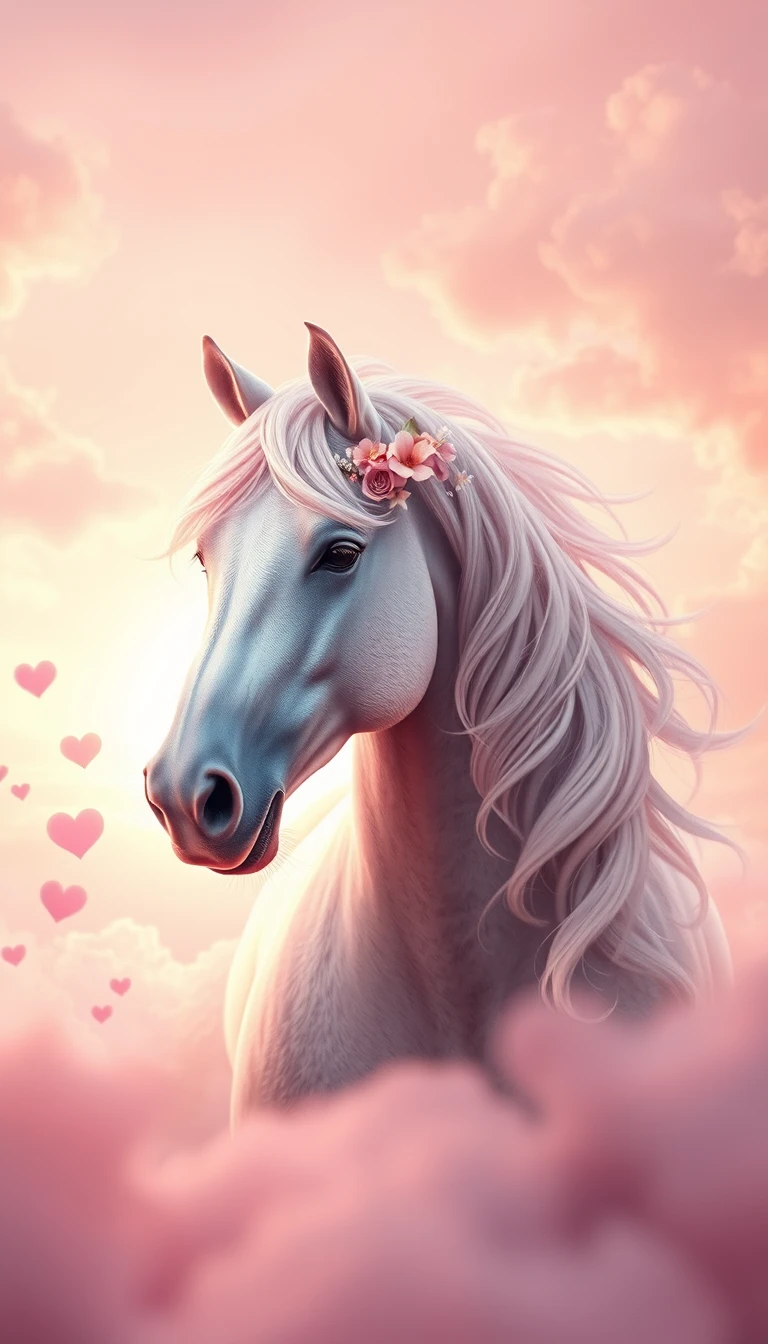 Horse Valentine Wallpaper