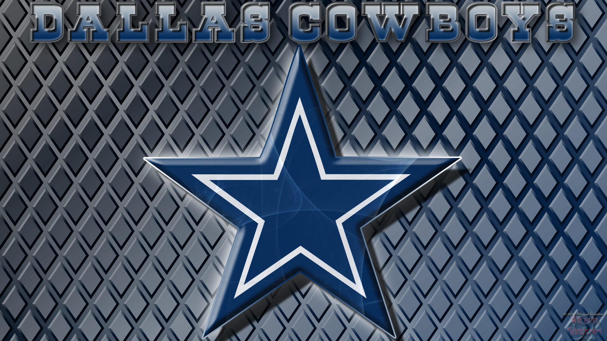 Wallpaper By Wicked Shadows Dallas Cowboys Logo