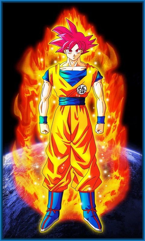Fotos De Dragon Ball Z Goku Super Sayayin Dios Archivos