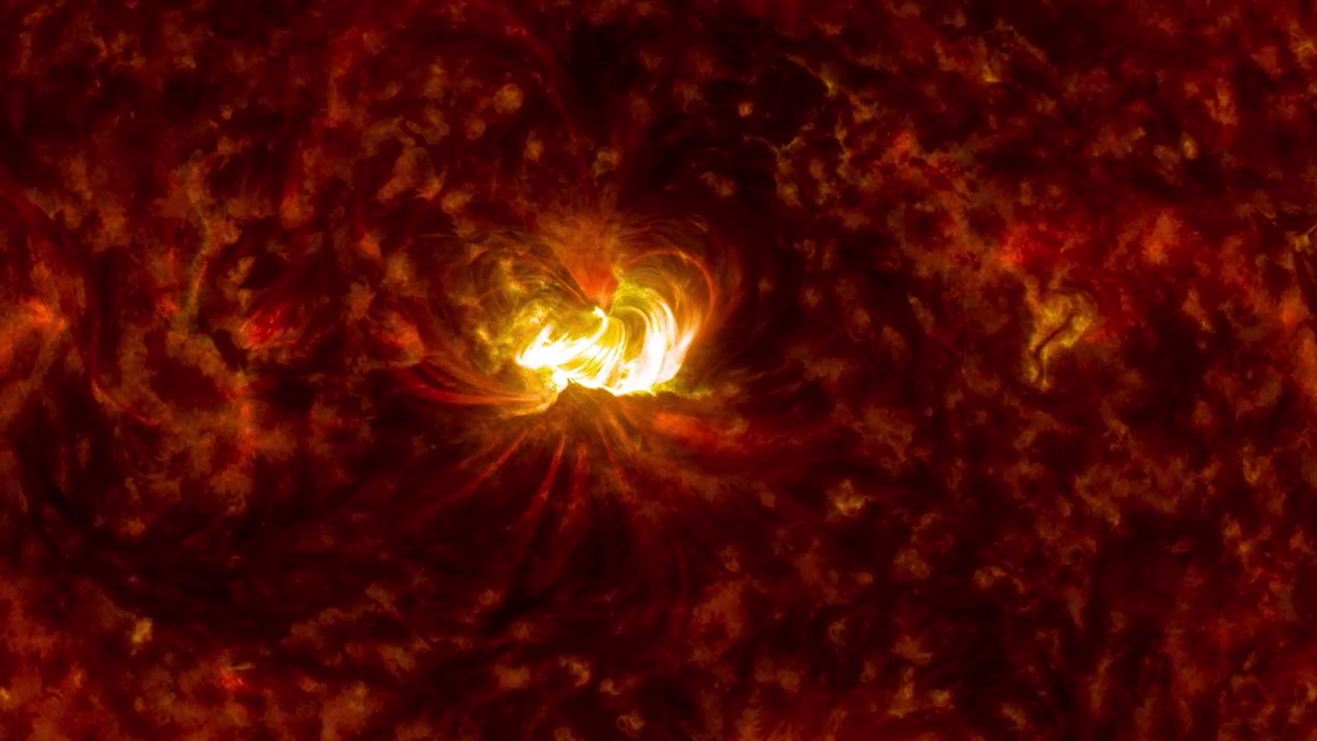 Solar Flare Storm Sun Space Star Fire Psychedelic