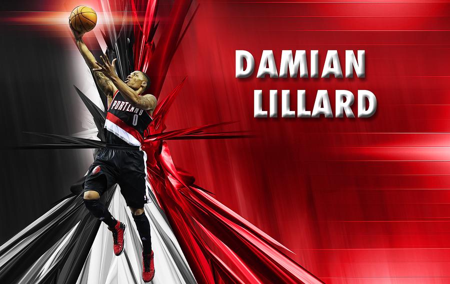 Damian Lillard Wallpaper HD Dunk Background