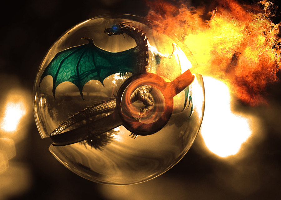 The Pokeball Of Charizard By Wazzy88