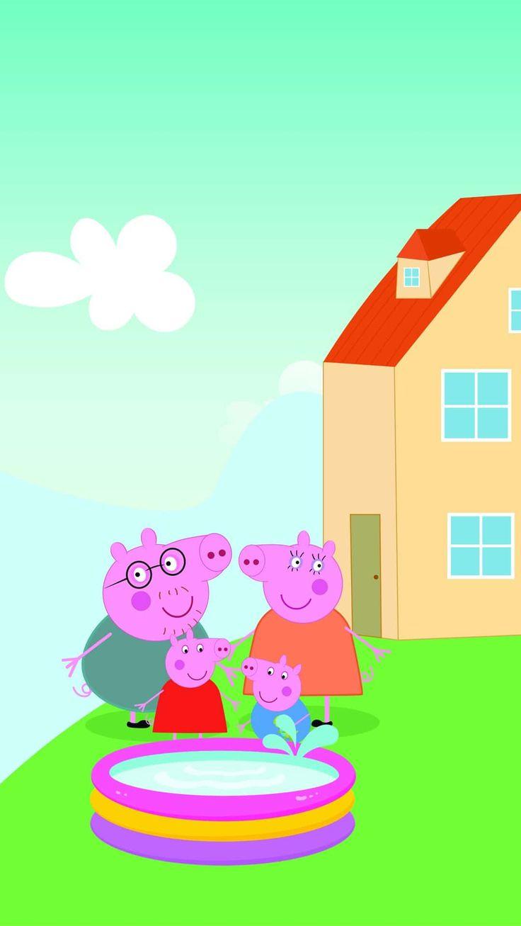 Background Peppa Pig House Wallpaper Discover More Animated