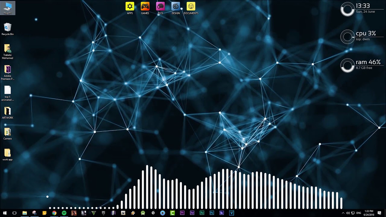 Free download Set Live Wallpapers Animated Desktop Backgrounds in Windows 10  [1280x720] for your Desktop, Mobile & Tablet | Explore 42+ Music Live  Wallpaper Laptop | Free Music Wallpapers for Laptop, Live